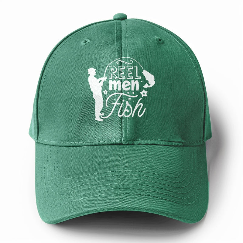 reel men fish Hat