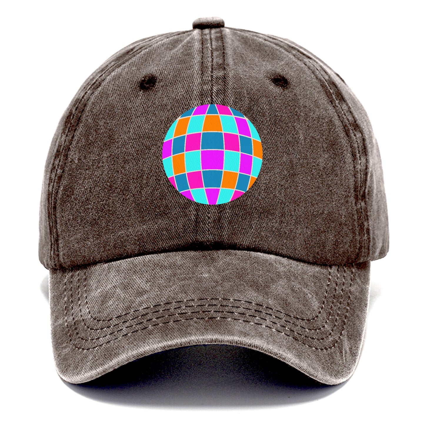 Retro 80s Disco Ball Hat