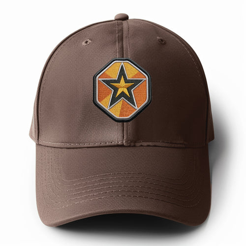 Star Solid Color Baseball Cap