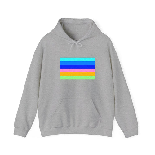 Rainbow Hooded Sweatshirt