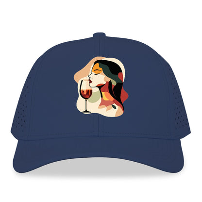 Abstract Wine Savor Hat