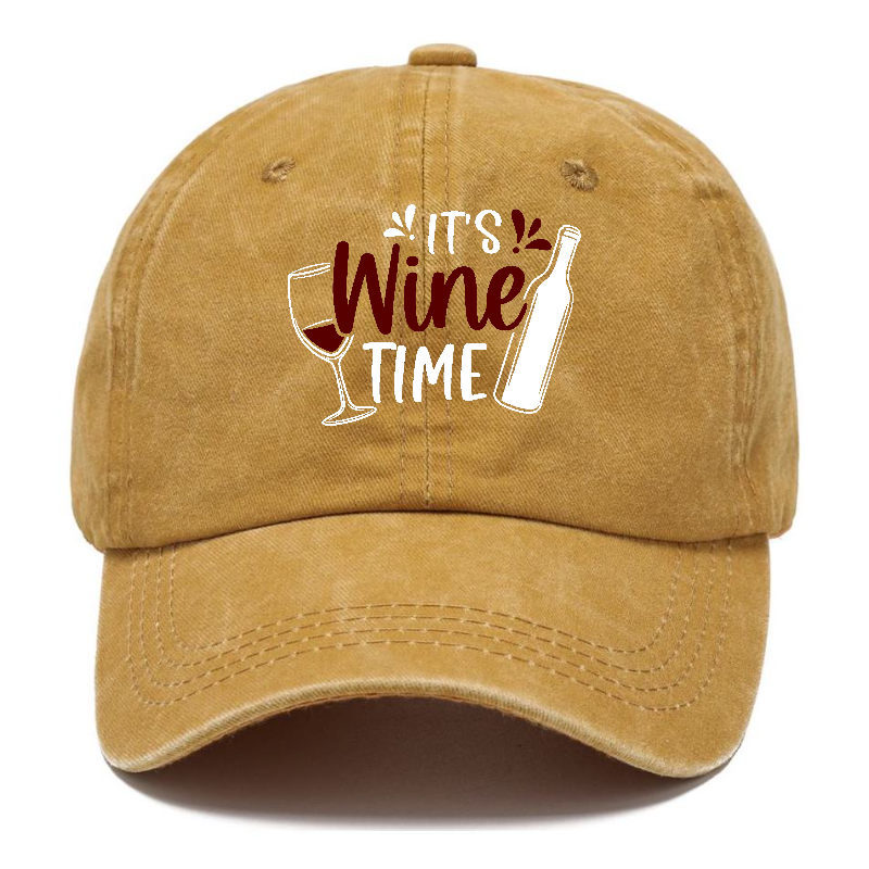 it's wine time Hat