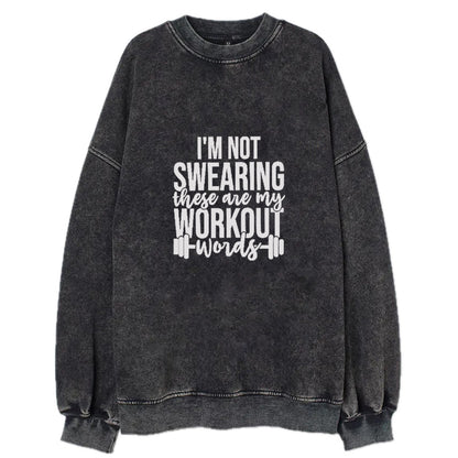 I'm Not Swearing These Are My Workout Words Hat