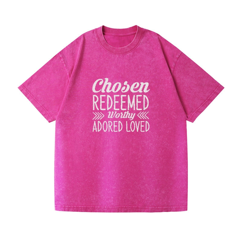 Chosen redeemed worthy adored loved Hat