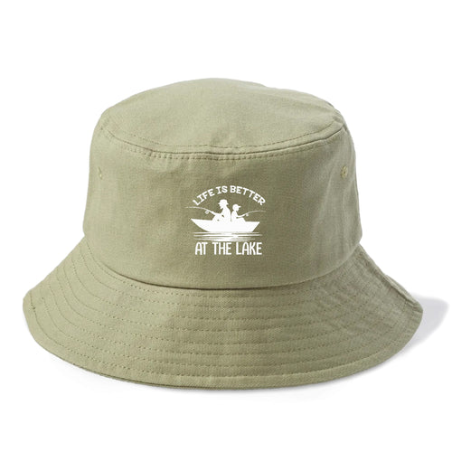 Life Is Better At The Lake Bucket Hat