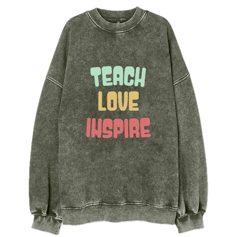 teach love inspire Hat