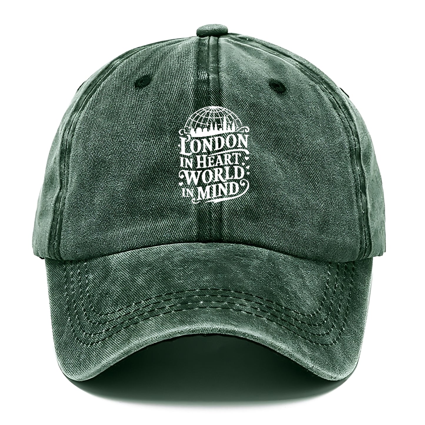 london in heart world in mind Hat