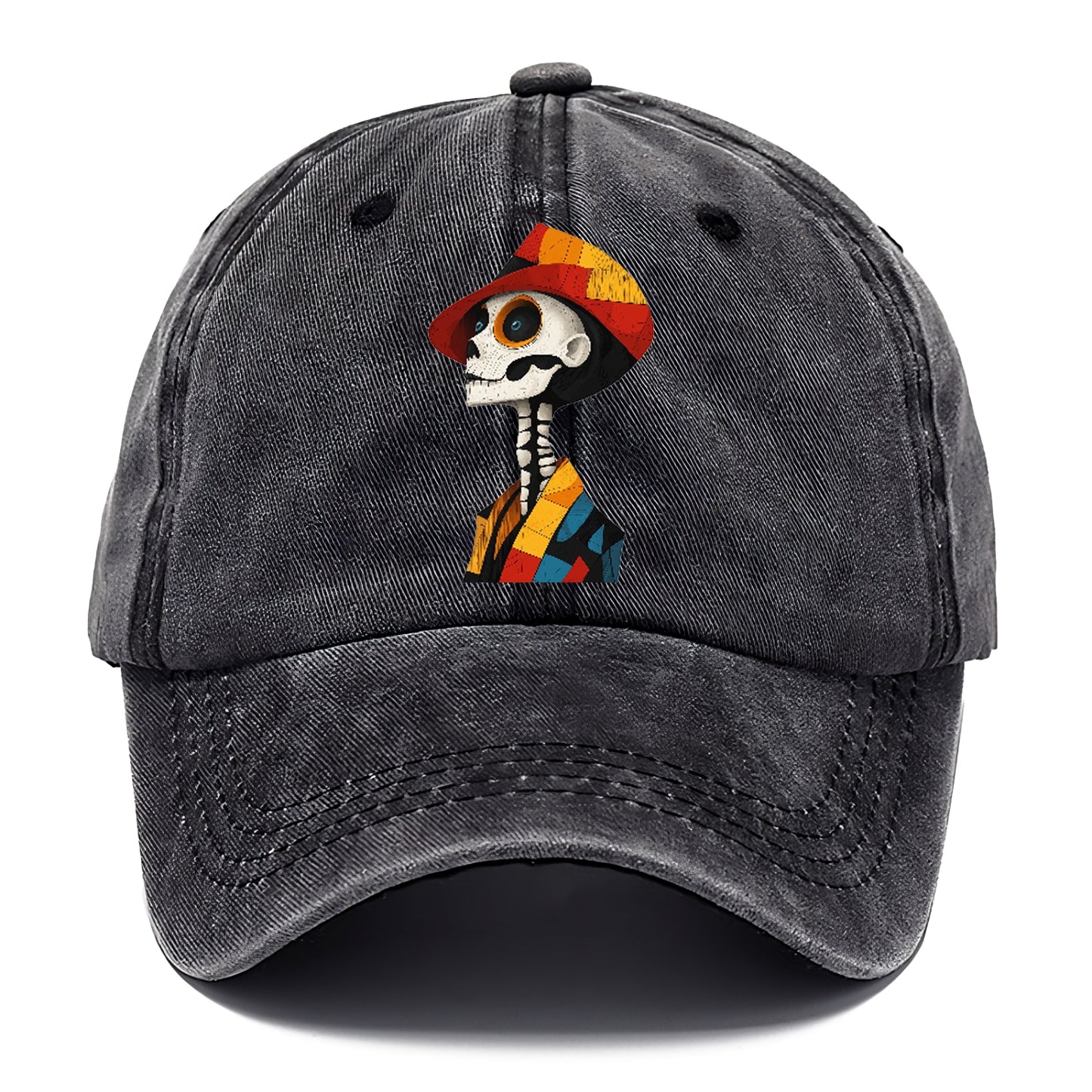 Vibrant Skeleton Hat