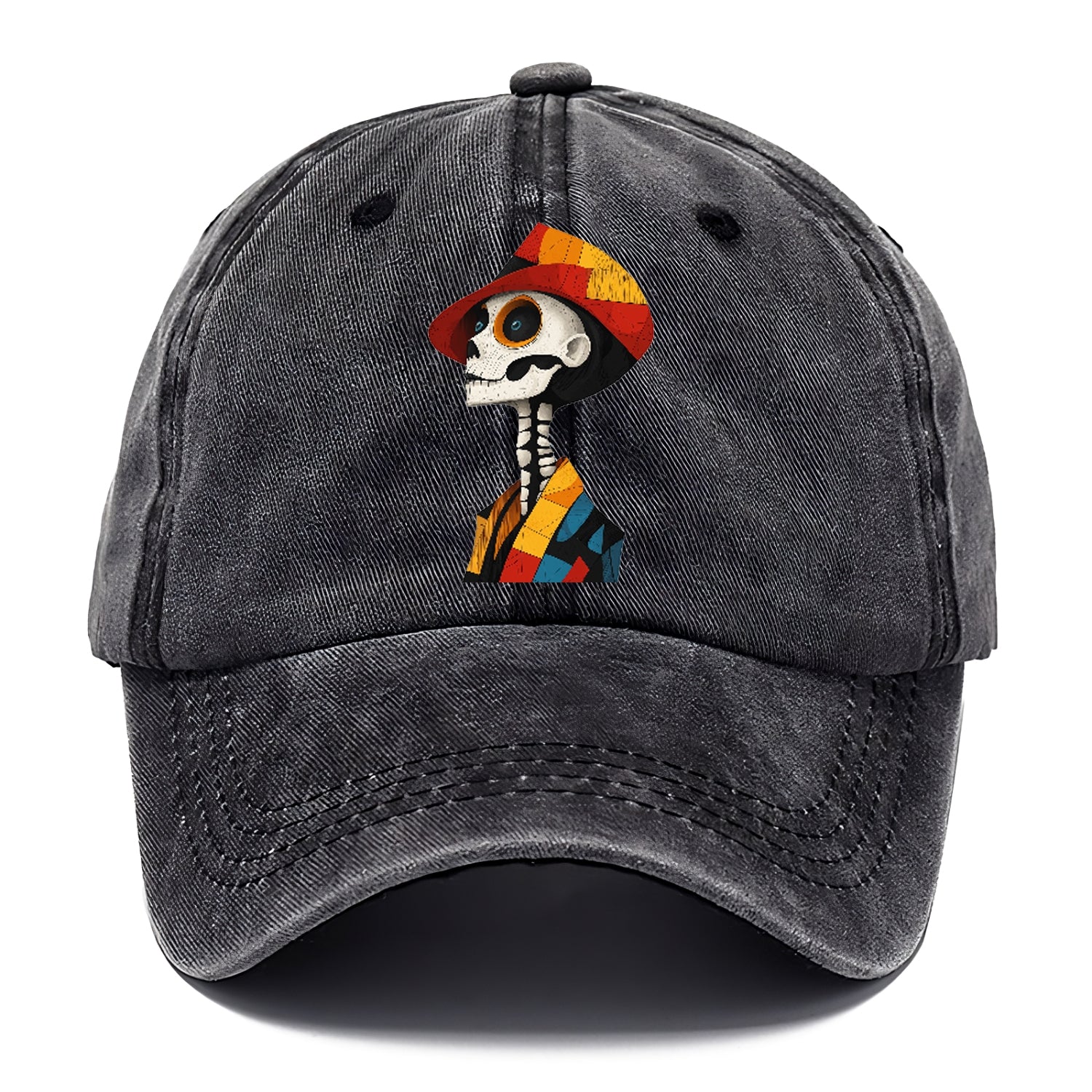 Vibrant Skeleton Hat