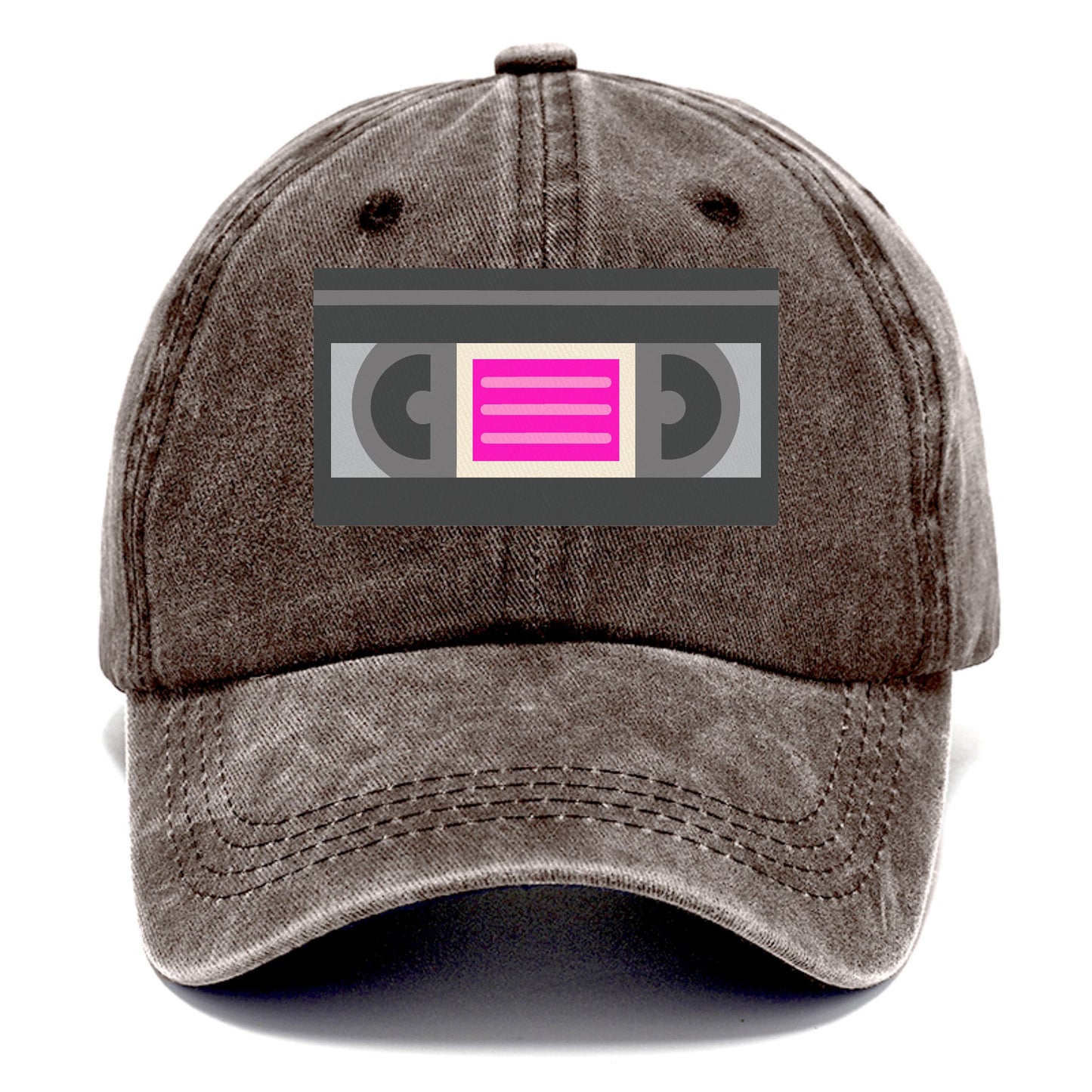 Retro 80s VHS Tape Pink Hat