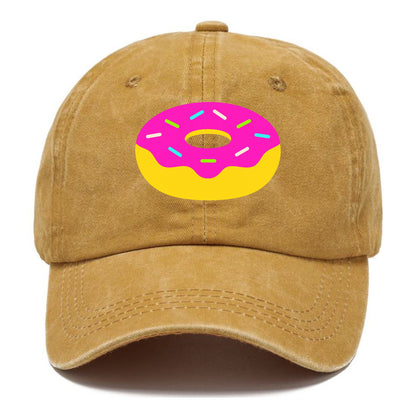 Retro 80s Donut Hat