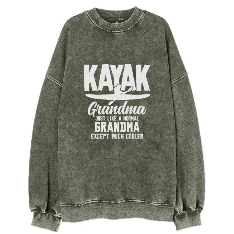 kayak grandma just like a normal grandma except much cooler! Hat