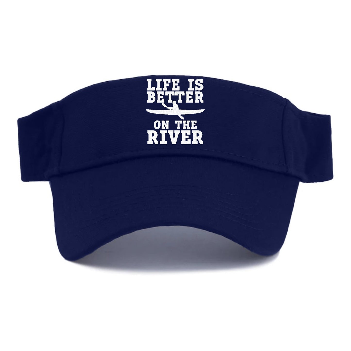 life is better on the river Hat