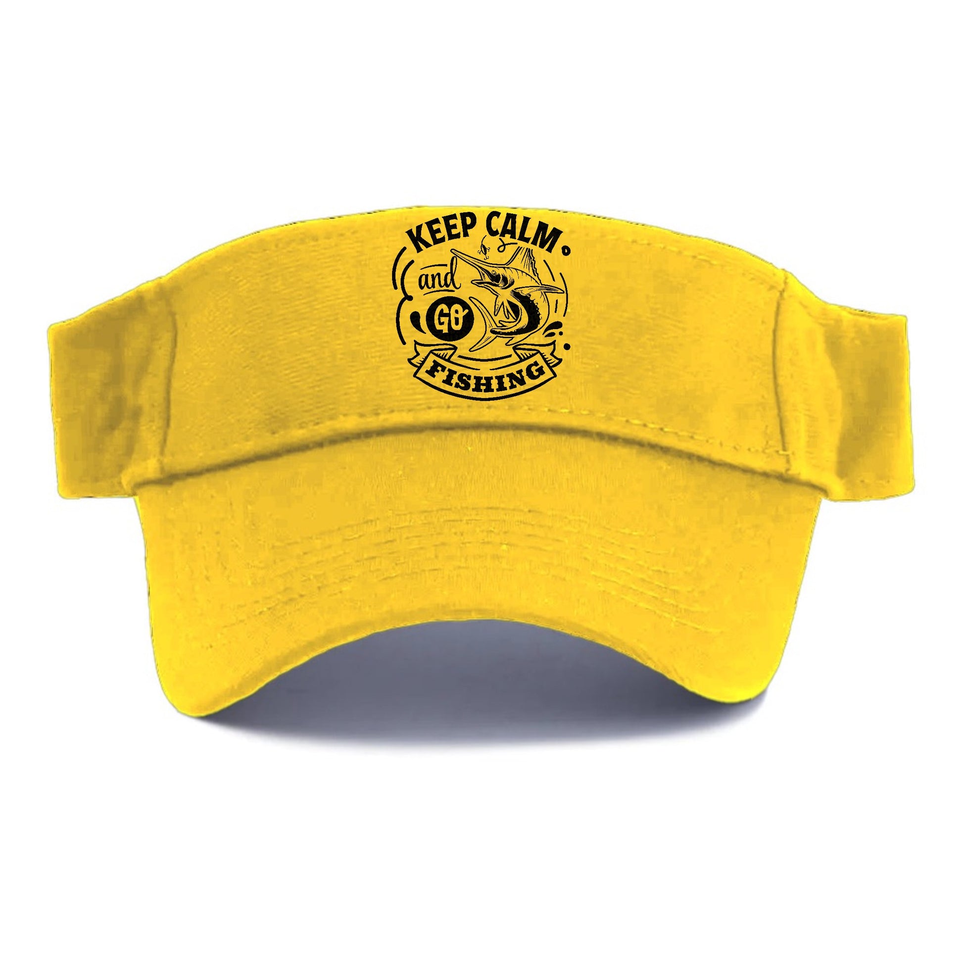 Keep calm and go fishing Hat