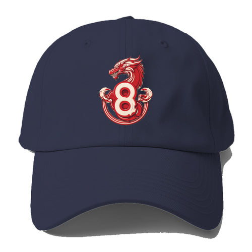 Luck Number 8 In Year Of Dragon Baseball Cap