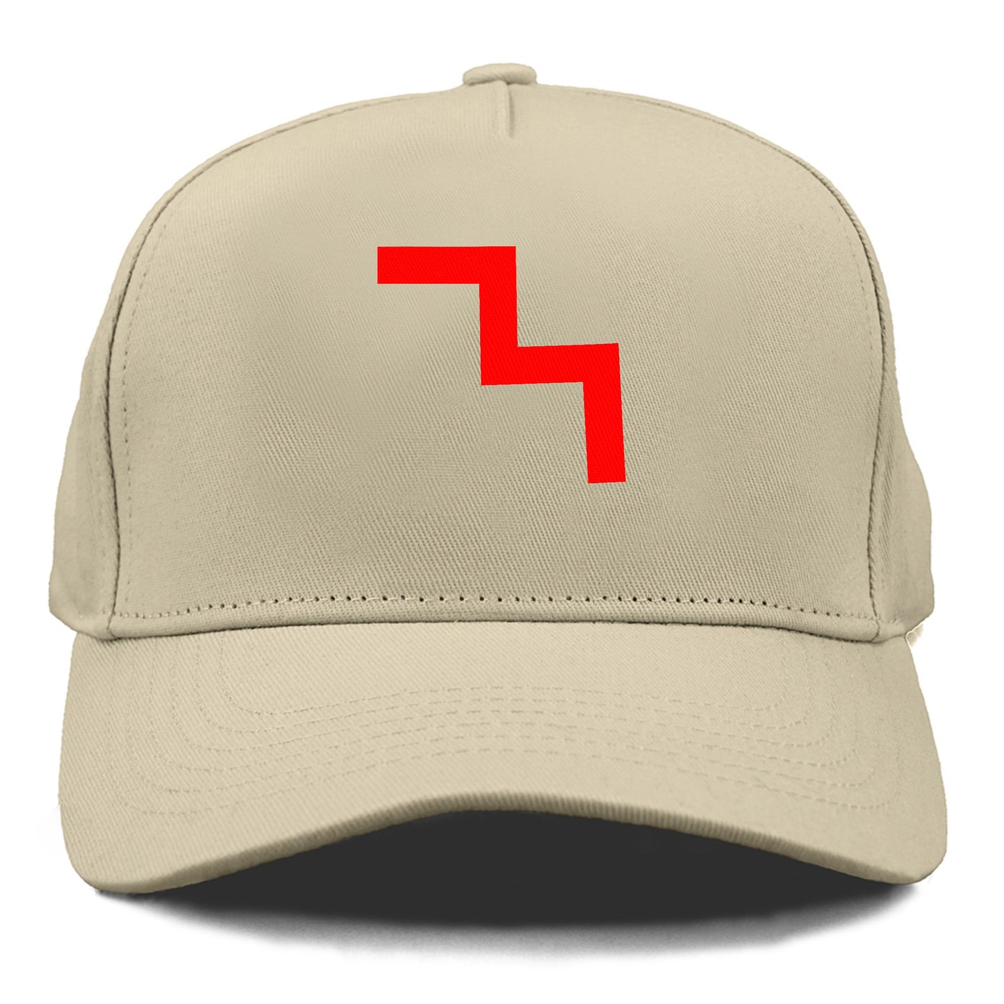 Retro 80s Zig Zag Red Hat