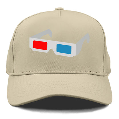 Retro 80s 3D Glasses Hat