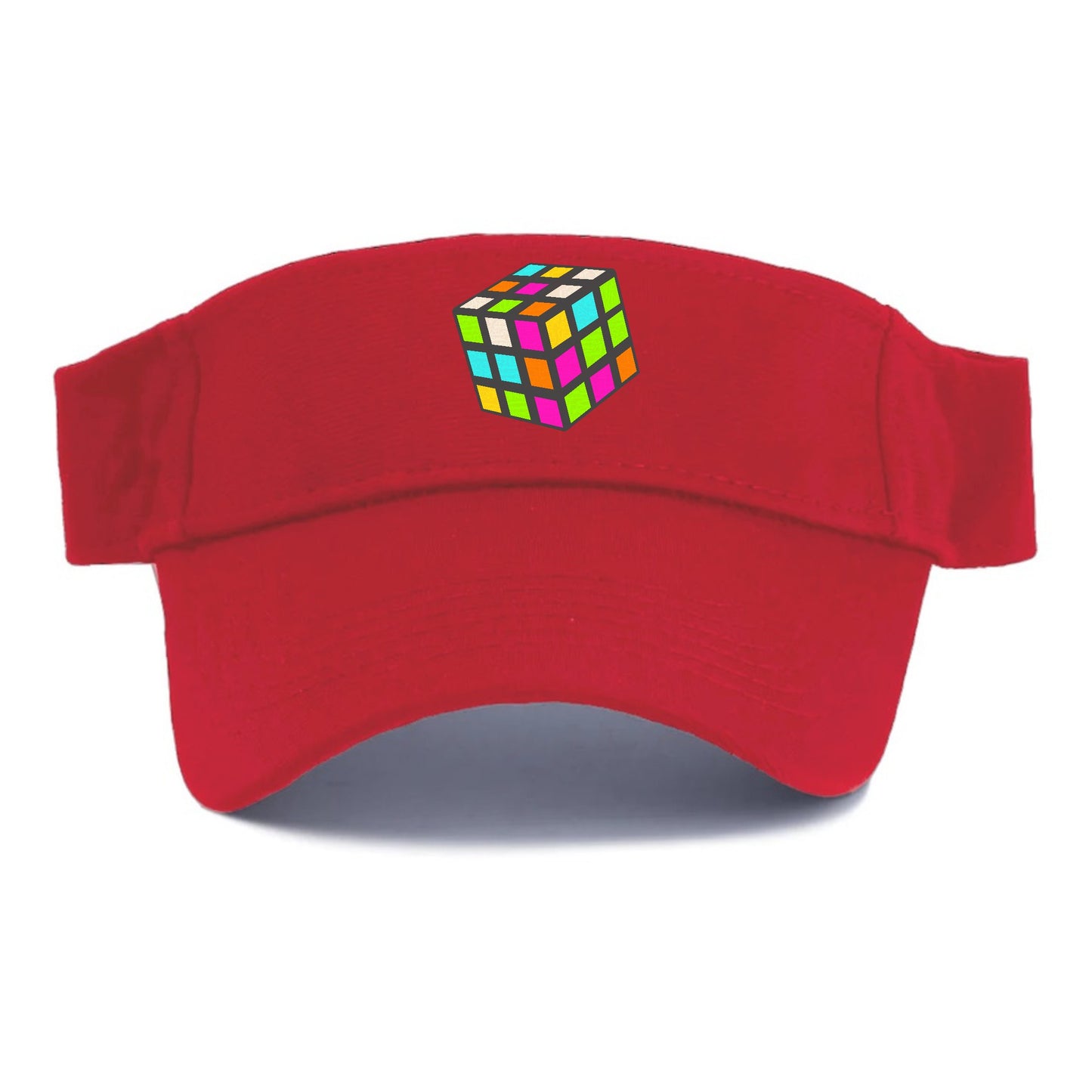 Retro 80s Rubik's Cube Hat