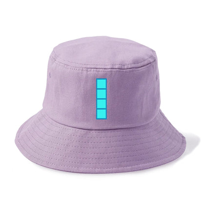 Retro 80s Tetris Blocks Blue Hat