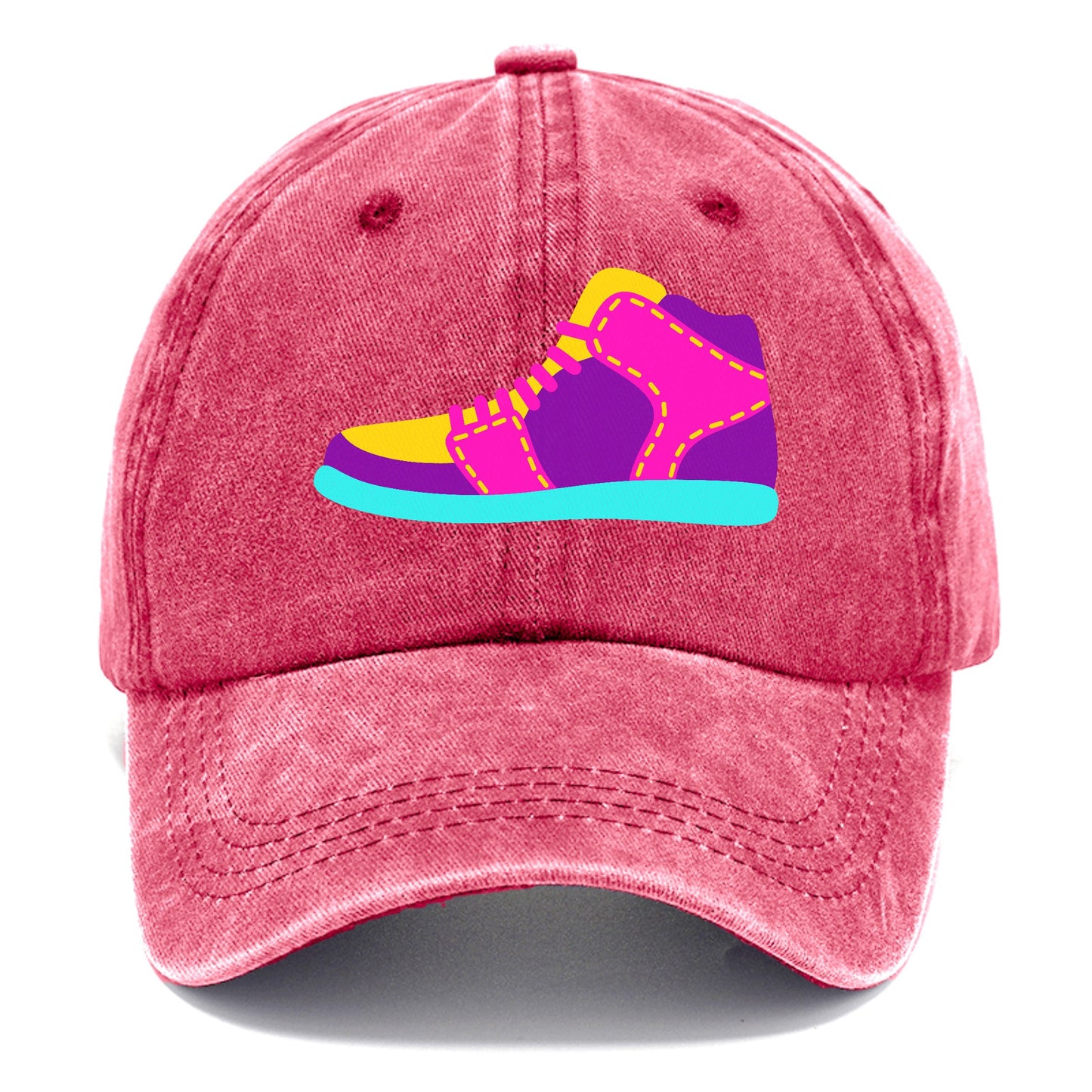 Retro 80s Basketball_Shoe Hat