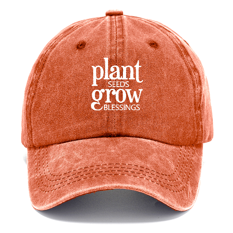 plant seeds grow blessings Hat