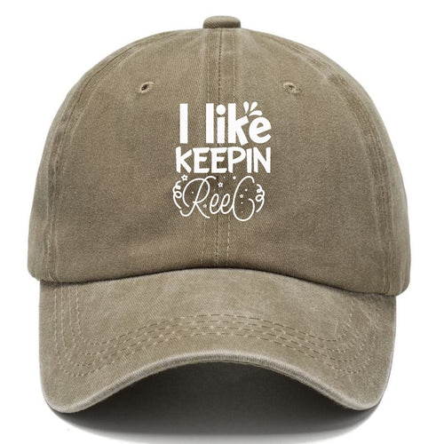 I Like Keepin Reel Classic Cap