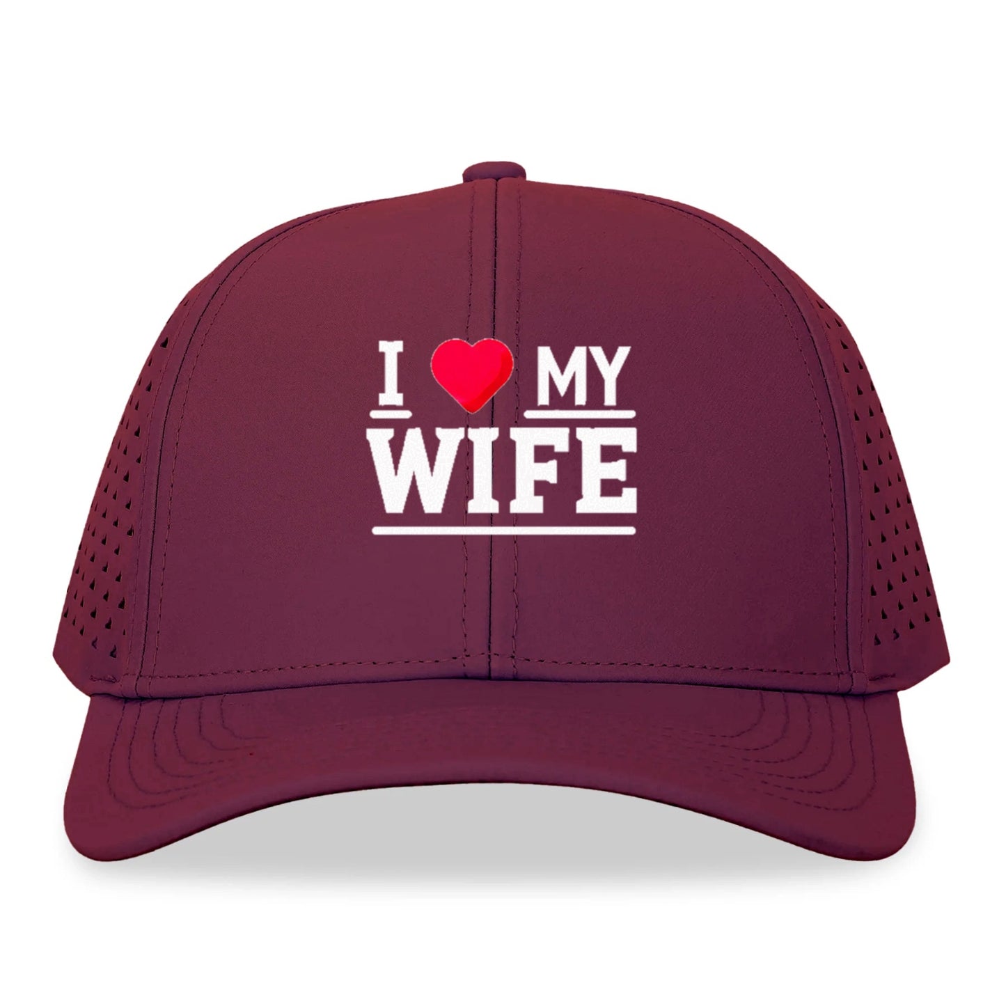 i love my wife Hat