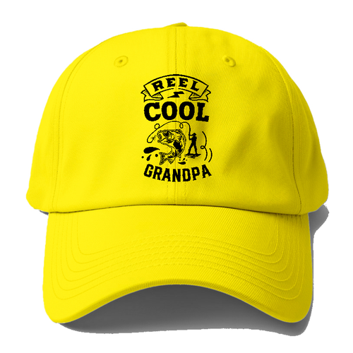 Reel Cool Grandpa Baseball Cap