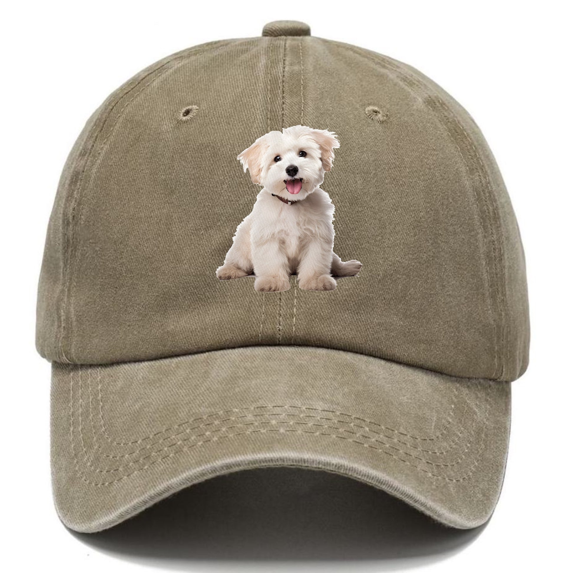 Adorable white puppy Hat