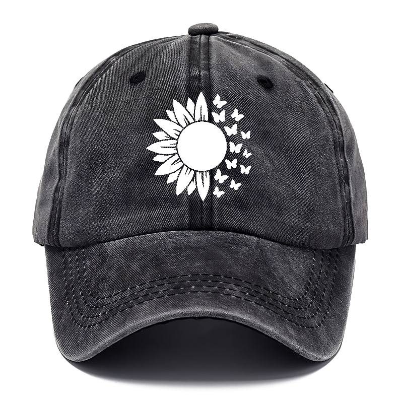 sunflower butterflies Hat