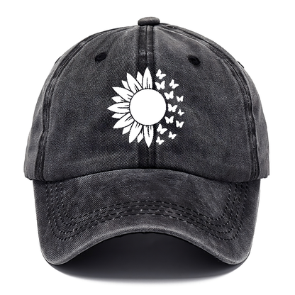 sunflower butterflies Hat