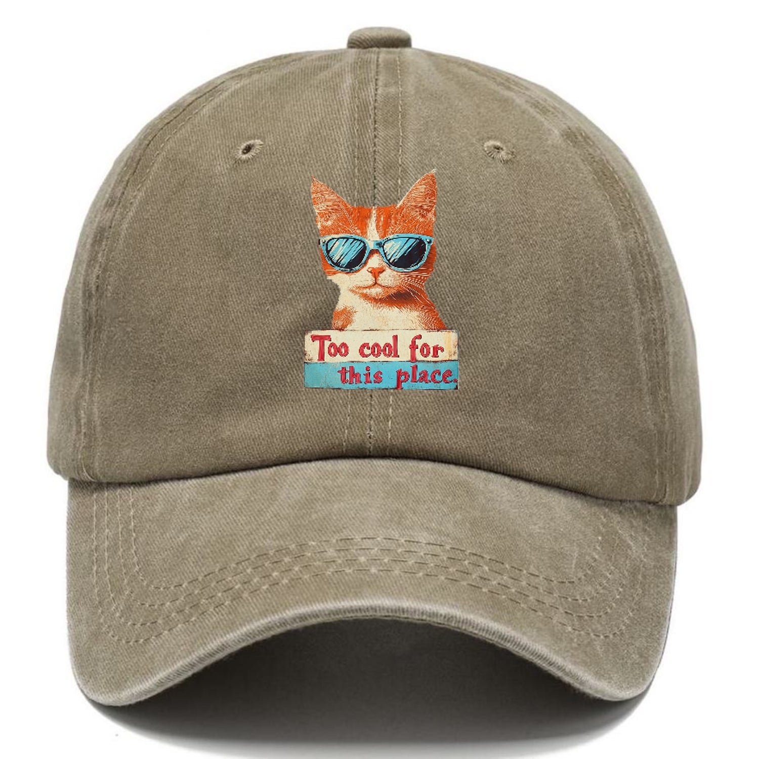 Cool Cat with Sunglasses Hat