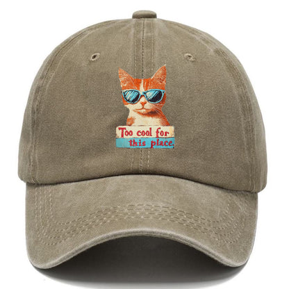 Cool Cat with Sunglasses Hat