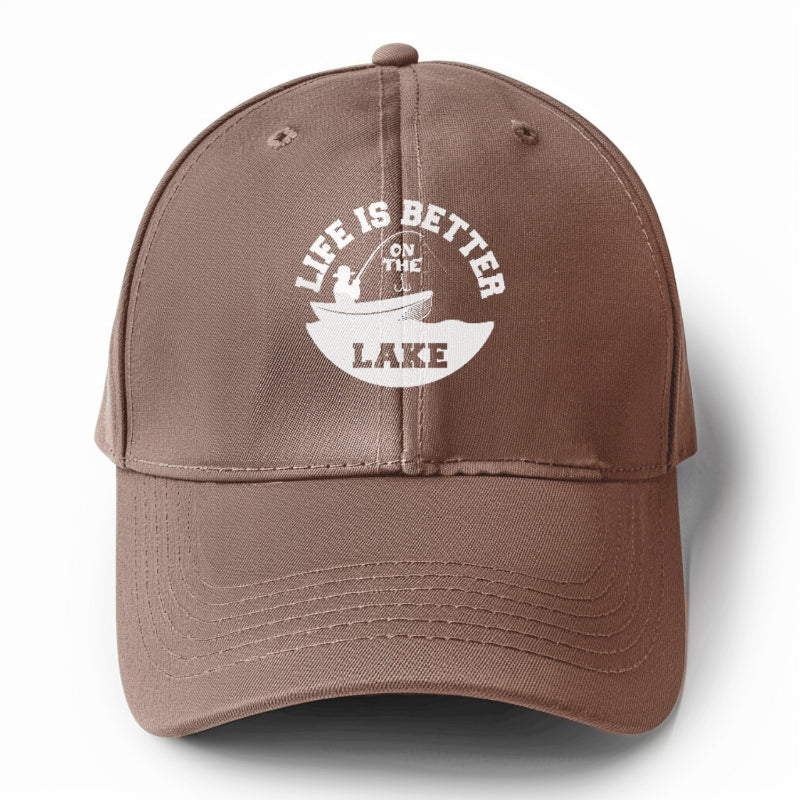 life is better on the lake Hat