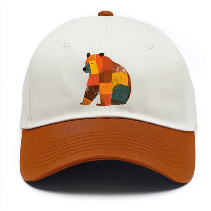 Patchwork Bear Hat