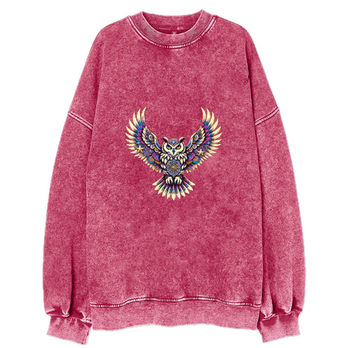 Celestial Guardian Vintage Sweatshirt