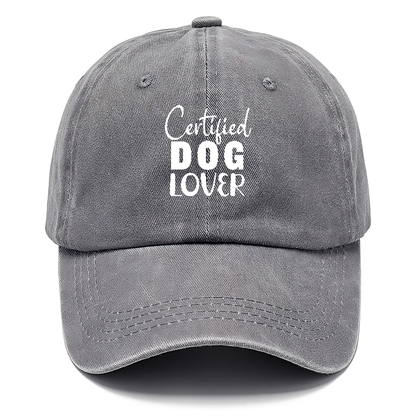 Certified dog lover Hat