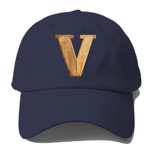 Letter V Baseball Cap For Big Heads