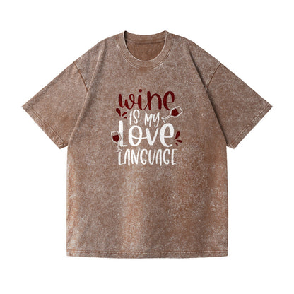 wine is my love language Hat