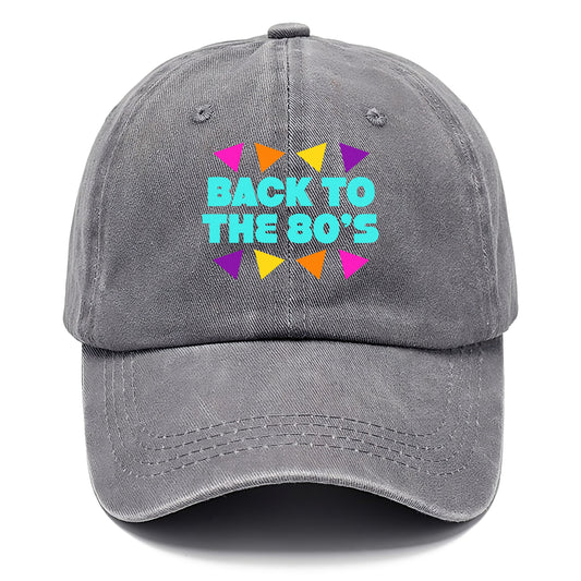 Retro 80s Back To The 80s Hat