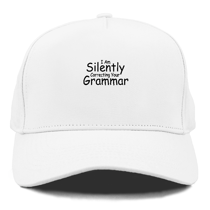 I am silently correcting Hat