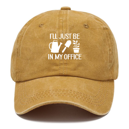 i'll just be in my office Hat