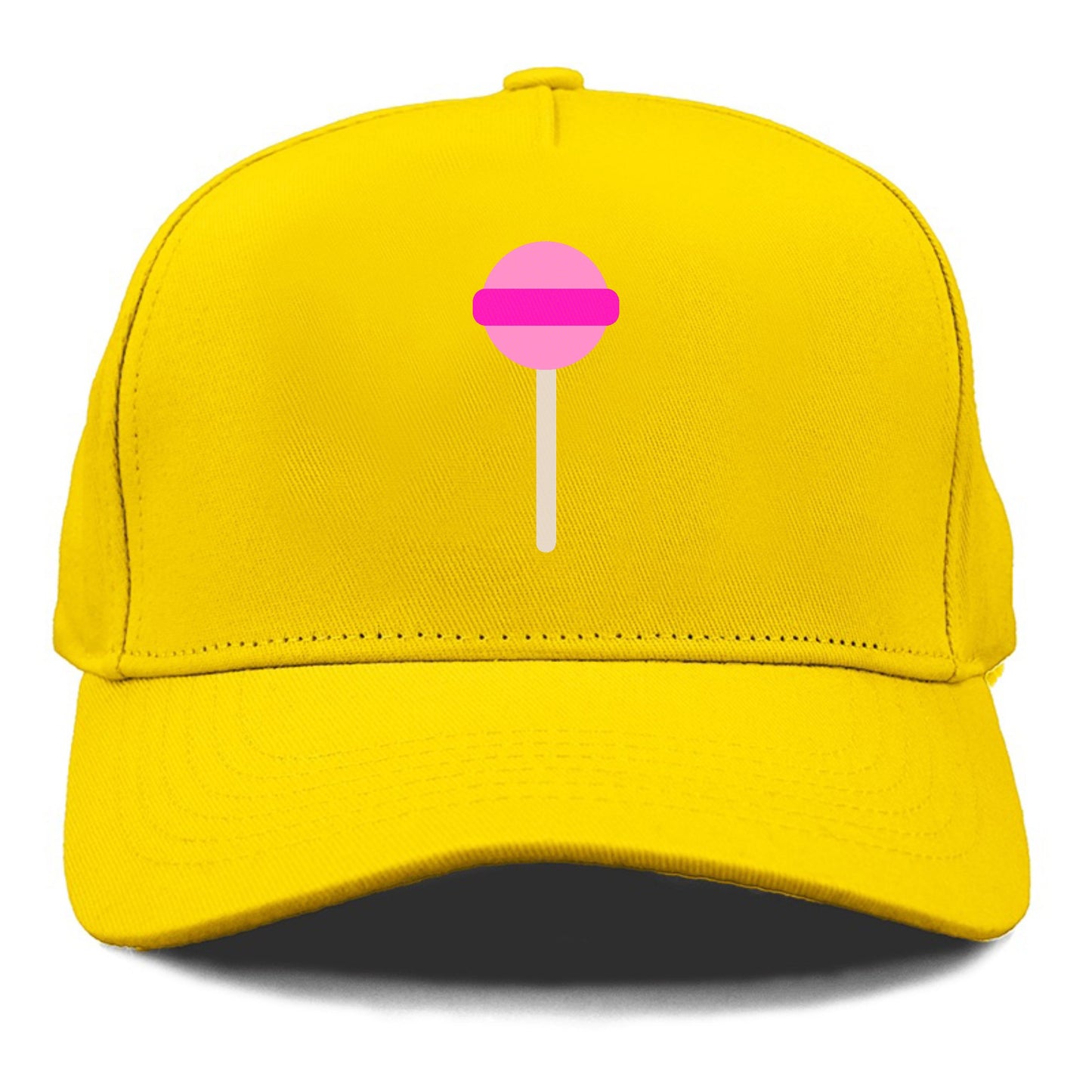 Retro 80s Lollipop Pink Hat