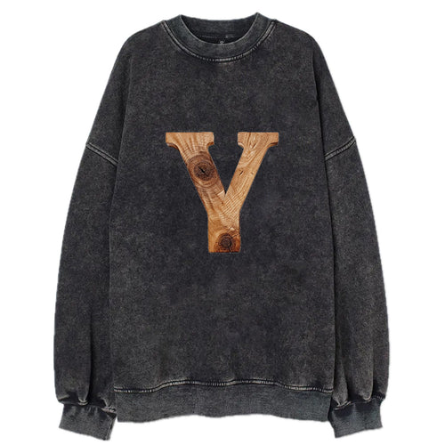 Letter Y Vintage Sweatshirt