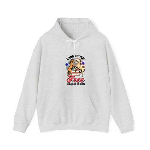 Land Of The Free Hooded Sweatshirt