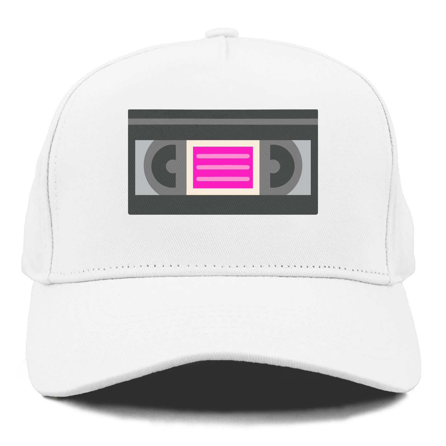 Retro 80s VHS Tape Pink Hat