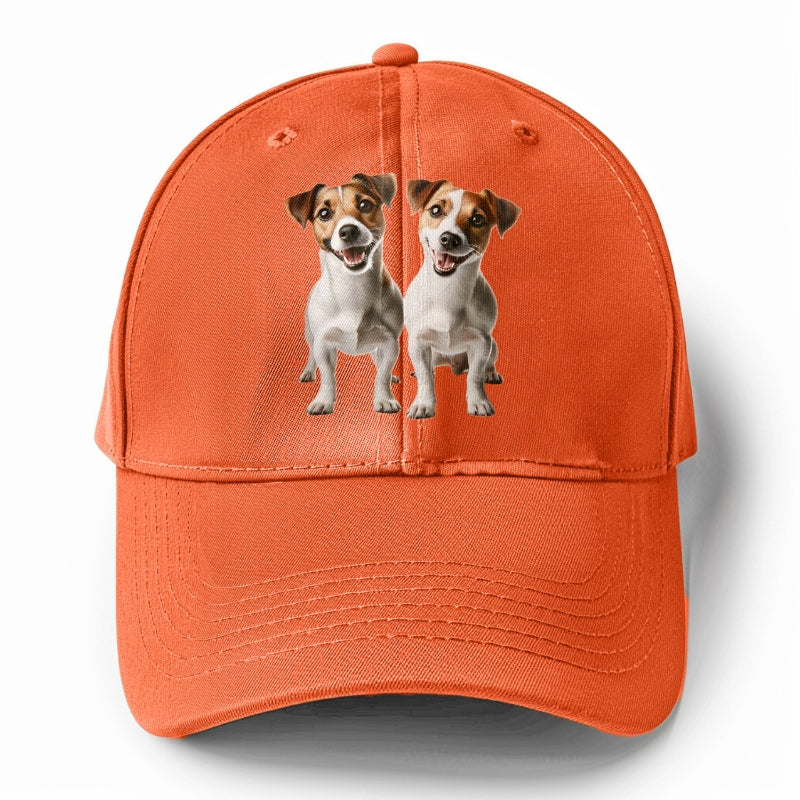 two jack russels Hat