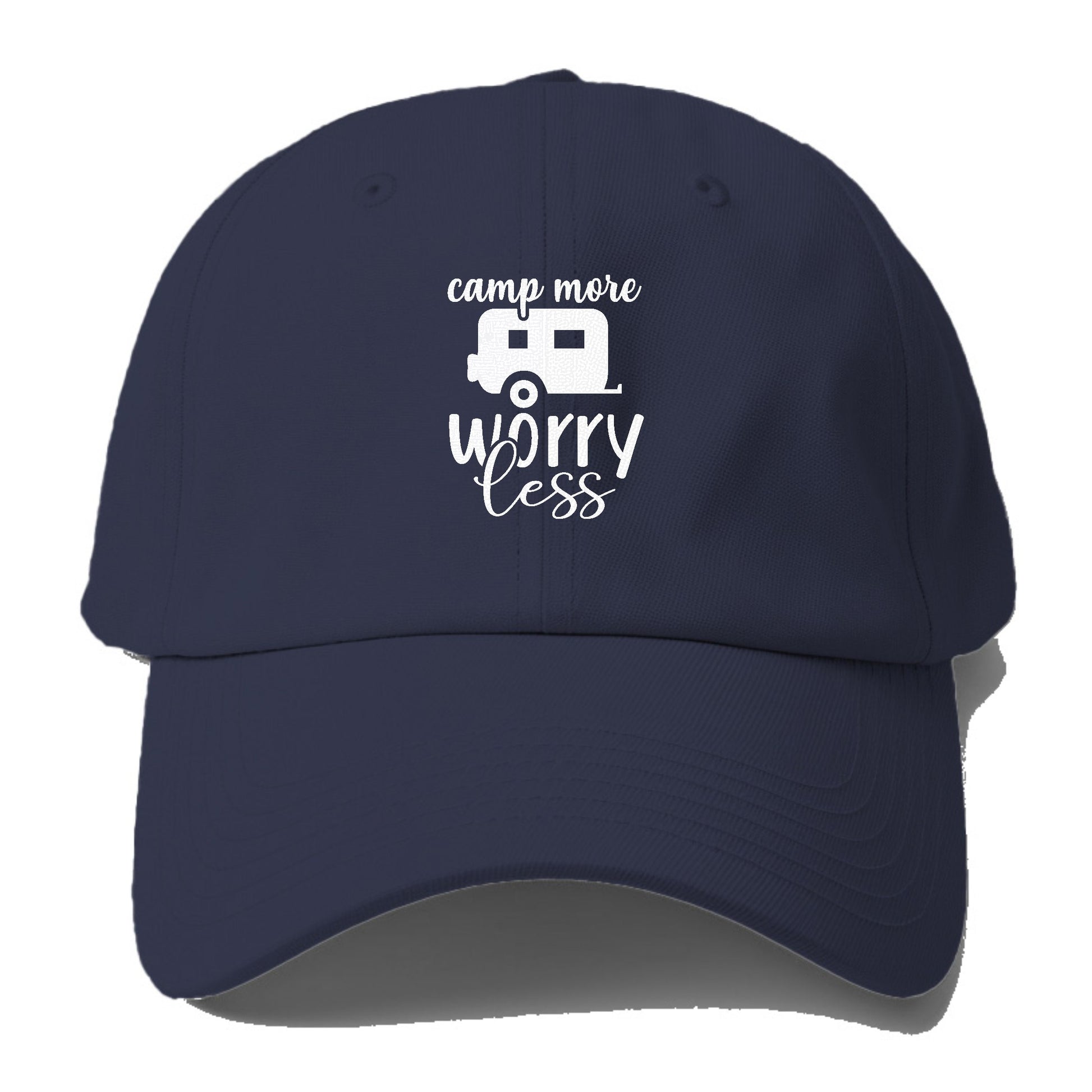 Camp more worry less Hat