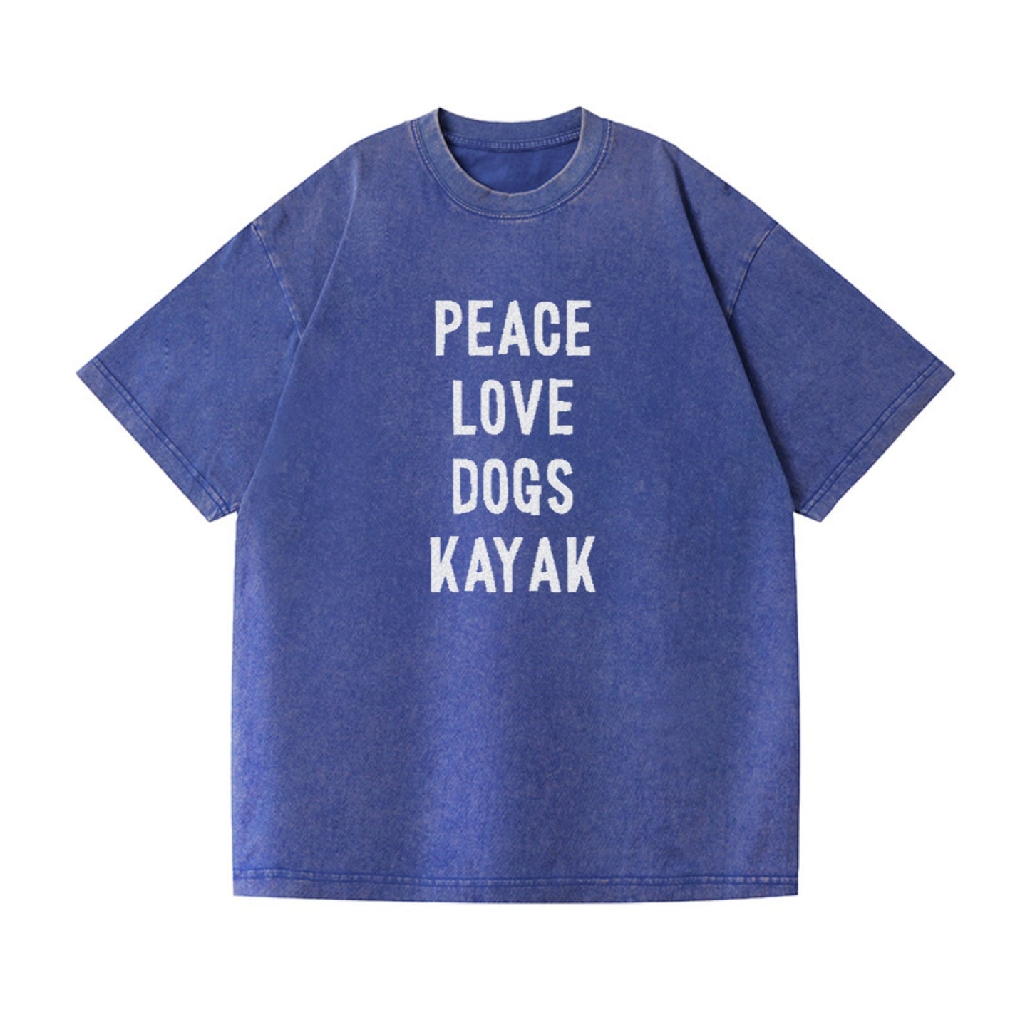 peace love dog kayak Hat