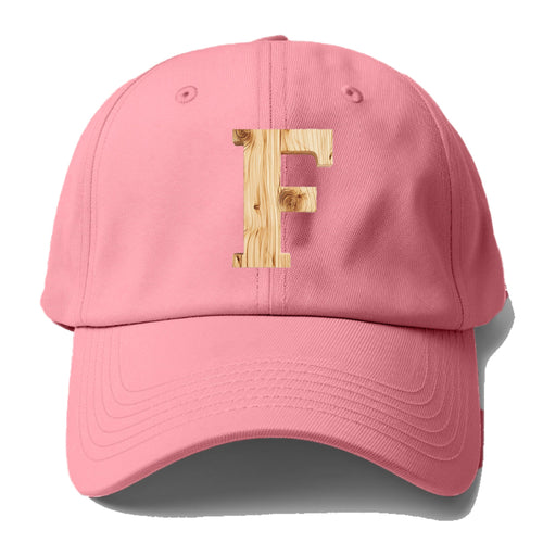 Letter F Baseball Cap For Big Heads